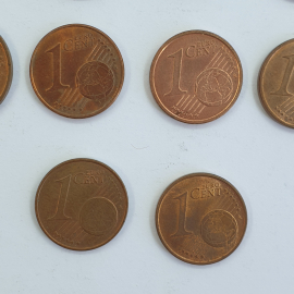 Монеты 1/2/5/20 центов, года 2000-2013, 28 штук. Картинка 9